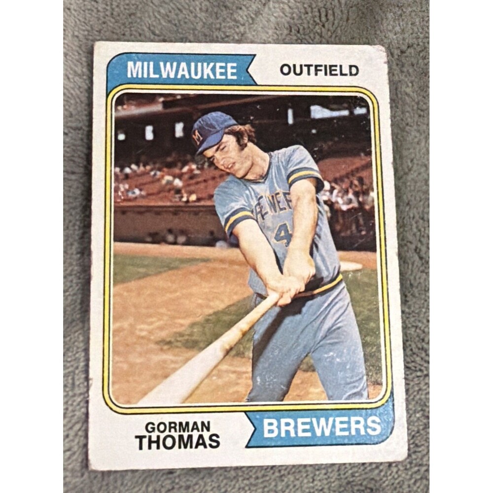 1974 Topps - Gorman Thomas #288 (RC)